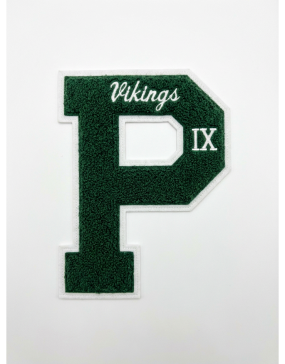 PSU - IX Letter w/ Vikings Embroidery