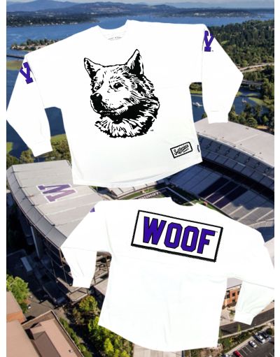 Settlemier's Collegiate x Spirit Jersey - WOOF Long Sleeve Shirt