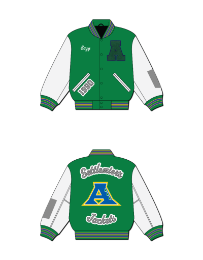 OSAA High School Varsity Jacket - Customer's Product with price 706.00 ID Ka8dSeNDt8tnFhZe4vXrj3-y